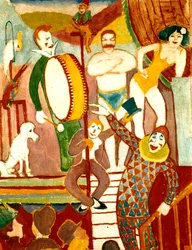 Zirkuskünstler, 1911